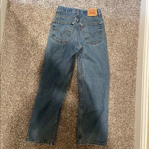 levi’s 550 relaxed fit jeans!